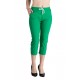 Pantaloni Dama Masura Mare Trei Sferturi 3/4, Verde