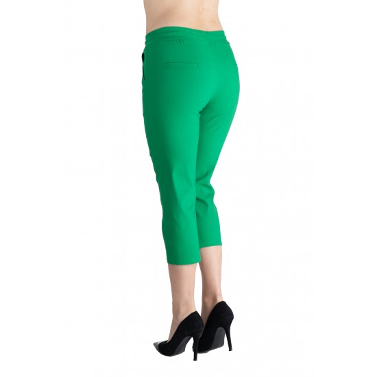 Pantaloni Dama Masura Mare Trei Sferturi 3/4, Verde